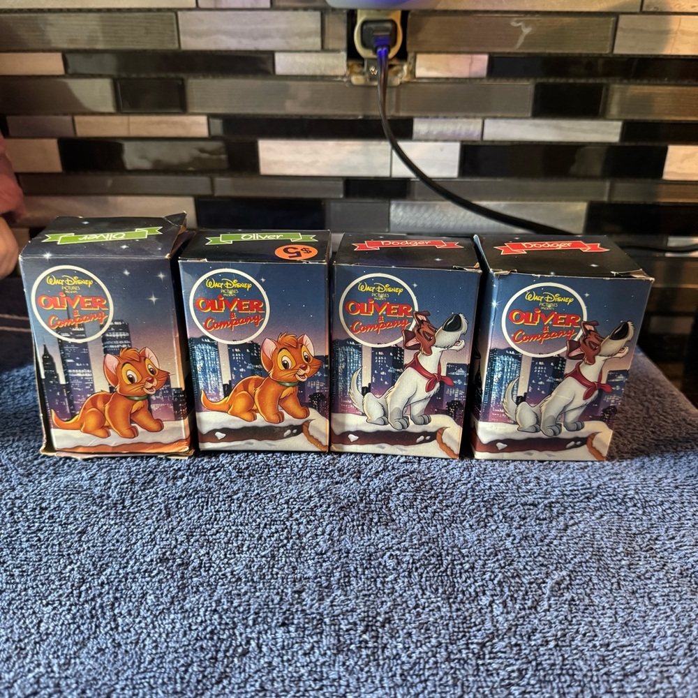 Vintage & Collectibles Walt Disney Oliver & Company McDonald’s Plush Toys